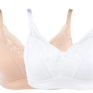 #1348 Rhonda Shear 2 Pack Curve Envy Pin-Up with Removable Pads Bra